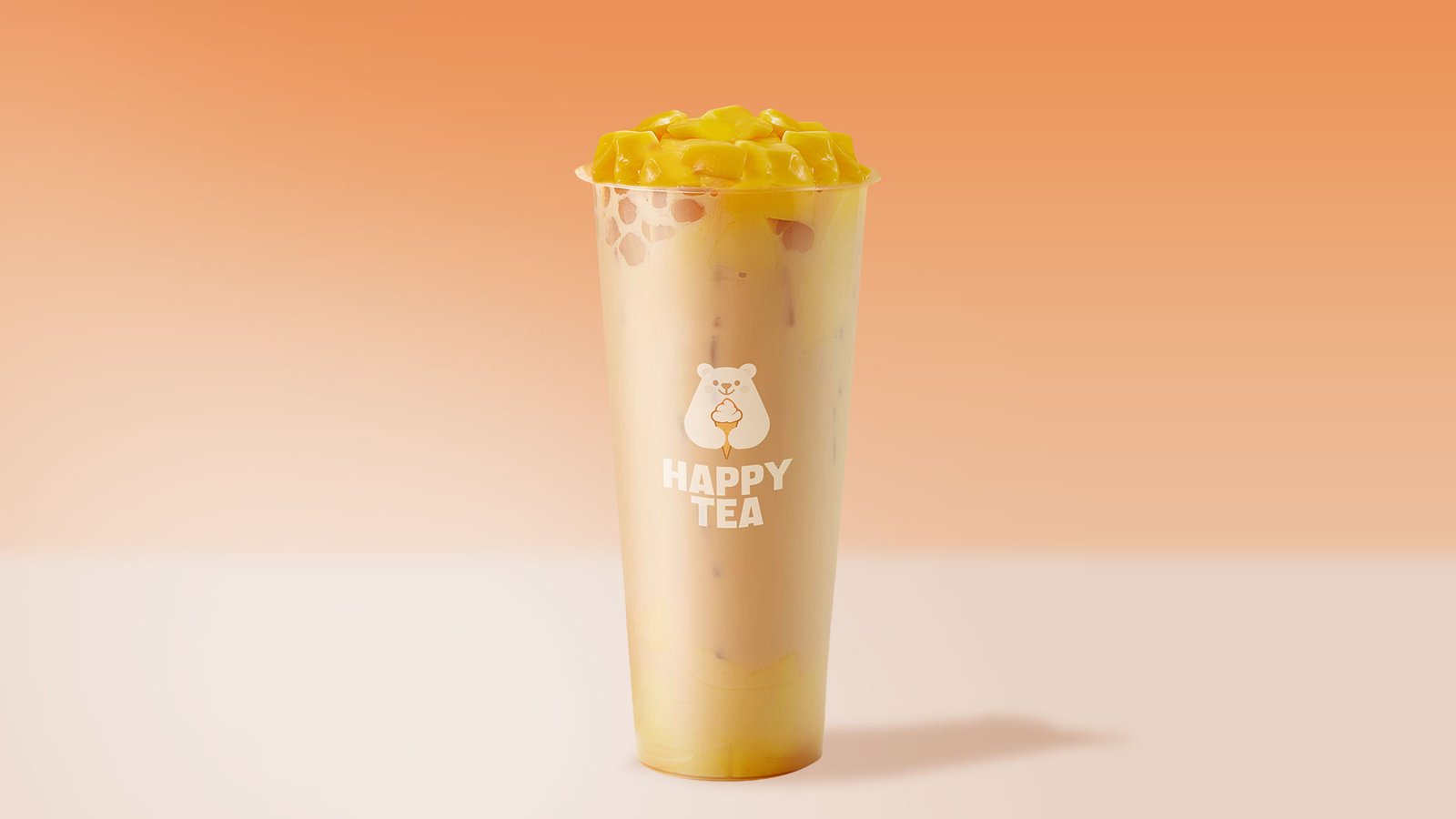 Pudding milk tea